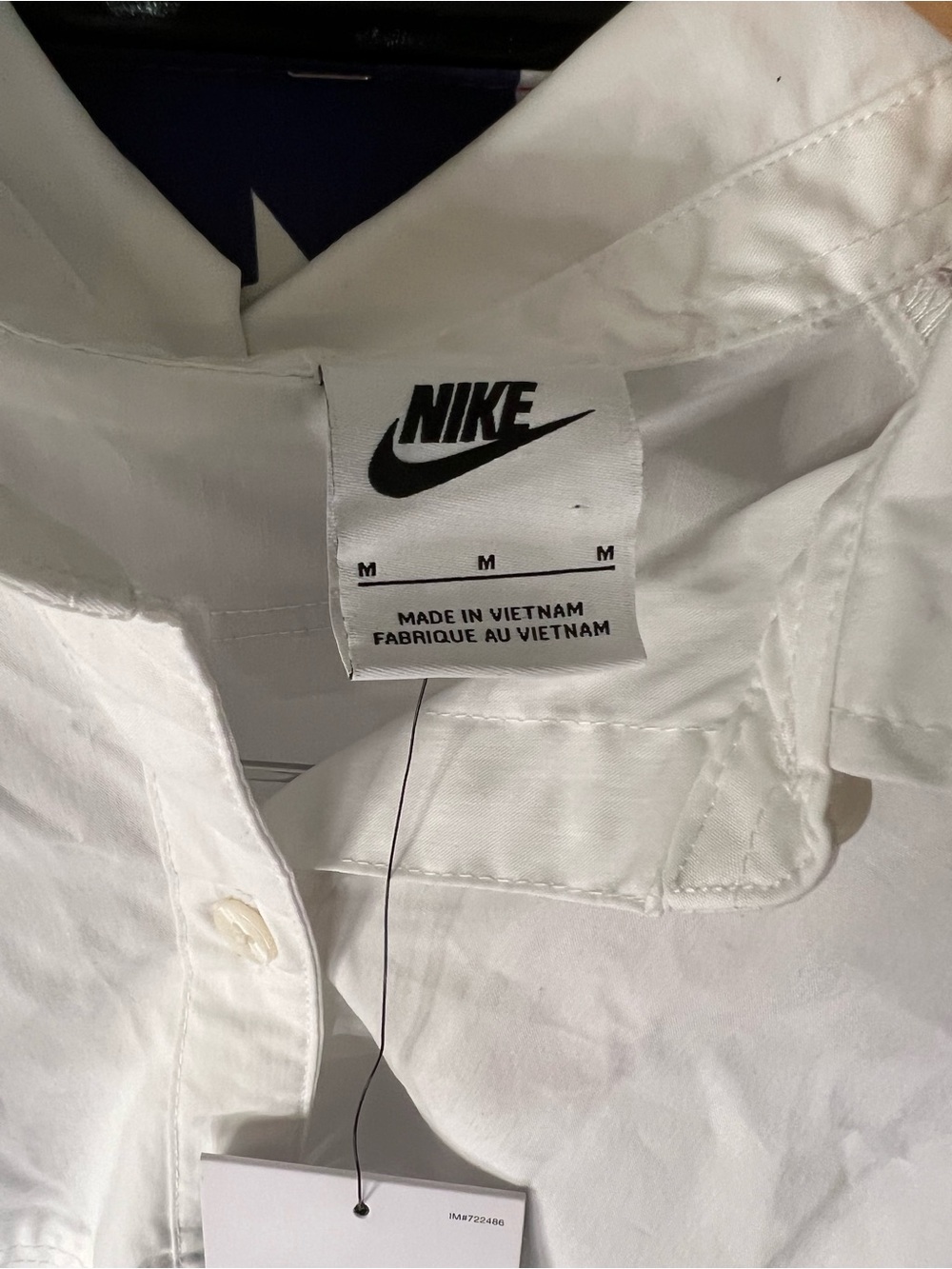Nike White Button-Down Running Jacket - Picture 2 of 7